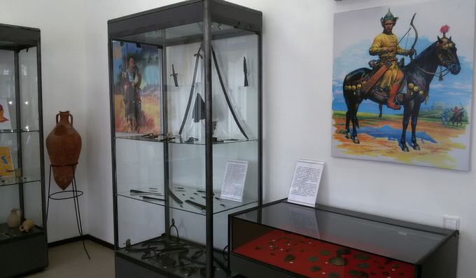 Фото экспозиции Анапского археологического музея